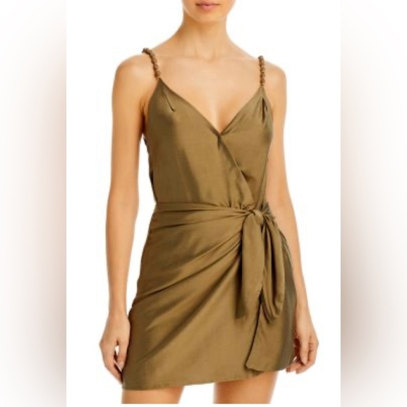 - ViX Paula Hermanny Gisa wrap dress- size 4 - Picture 4 of 12